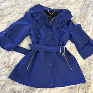 Marc by Marc Jacobs Royal Blue Checked Jacket Vintage Size XS